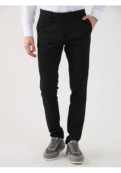 Dufy Siyah Erkek Regular Fit Pantolon - 95282 Siyah
