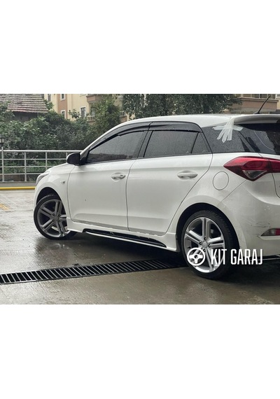 Kit Garaj Hyundai İ20 2015-2019 Boyasız Plastik Custom V2 Marşpiyel Takımı
