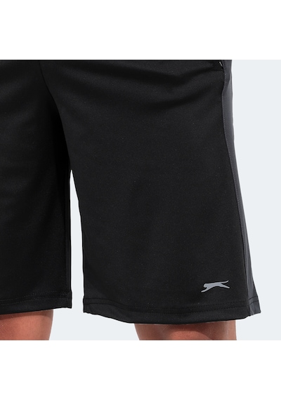 Slazenger RAGUEL Erkek Cepli Fıtness Siyah Şort