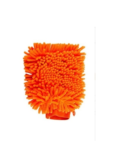 Mikrofiber Makarna Yıkama Eldiveni TURUNCU