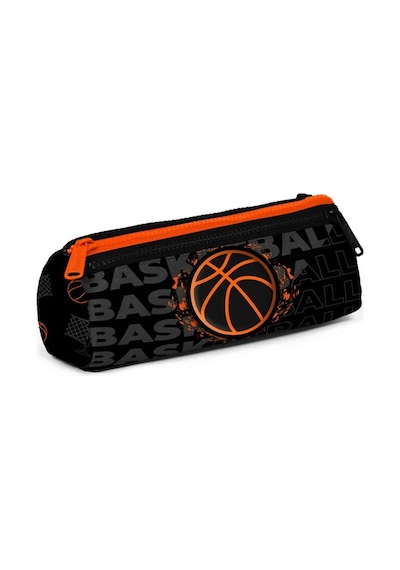 Minosso Basketbol Desenli Erkek Çocuk Üç Bölmeli Kalem Çantası 6010 Karışık