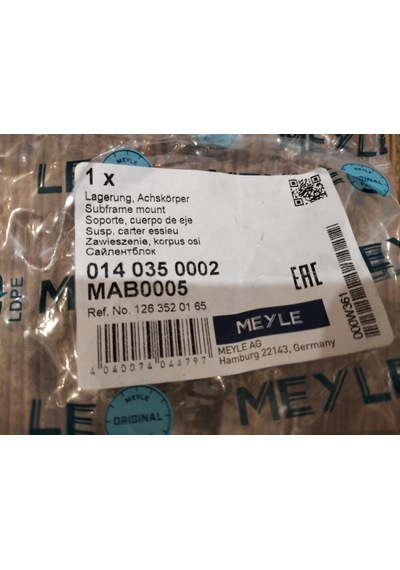 Mercedes W107 W114 W115 W116 W126 Arka Salıncak Burcu Takım Meyle