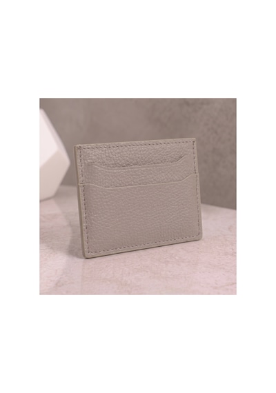 Nahitatyana Hakiki Deri Unisex Kartlık %100 Gerçek Deri Vizon Renk Vizon - 923596328 Vizon