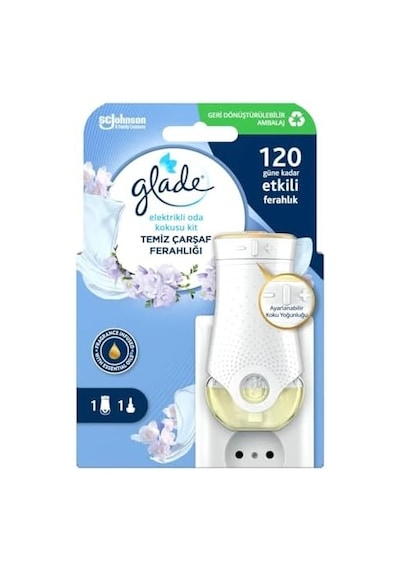 Glade Elektrikli Oda Kokusu Kit, Temiz Çarşaf Ferahlığı Diğer