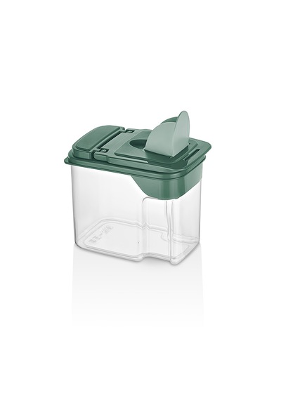 Erzak Kabı 1,8 Litre Sızdırmaz Gıda Saklama Kabı, Pratik Ve Dayanıklı Yeşil