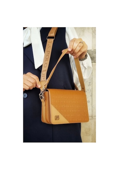 Just Polo Taba Orta Boy 4 Bölmeli Iki Askılı Kadın El & Omuz Çantası 26x17cm Mh5007 Beyaz 83849446