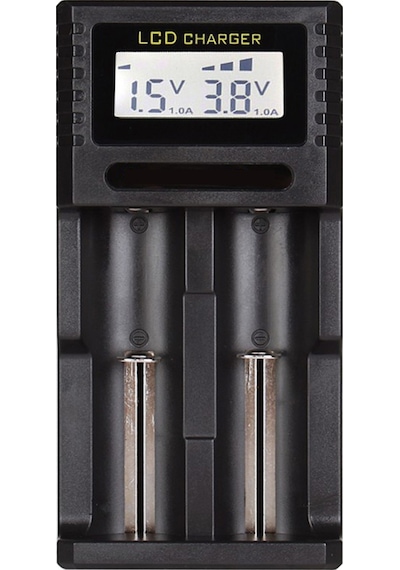 Powermaster PMR-K2 18650 4.2V 2x0.5A Pil Şarj Cihazı