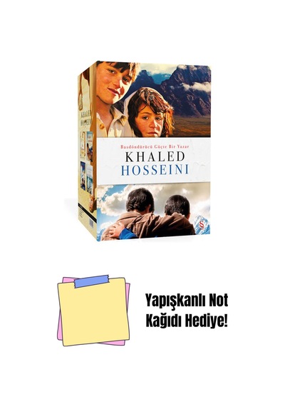 Khaled Hosseini - Kutulu Set + Yapışkanlı Not Kağıdı