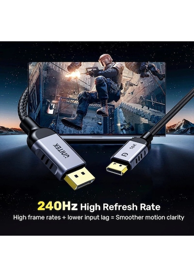 Unıtek Dısplay Port 2.1 Kablo 3mt 16k C1626gy01-3m
