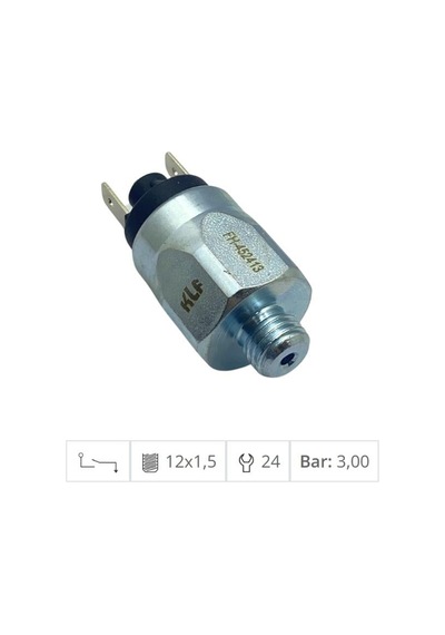Kapı-fren Müşürü M12 X 1.5 3 Bar
