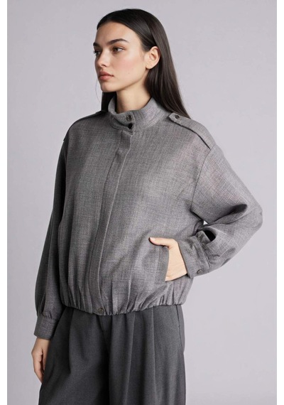 Defacto Dik Yaka Blazer Ceket G9097ax26spgr394 Gri-gr394