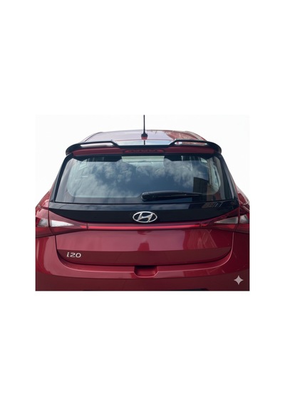 Hyundai I20 2020+ Oettinger Yarasa Arka Spoiler Bagaj Üstü Piano Black Parlak Siyah