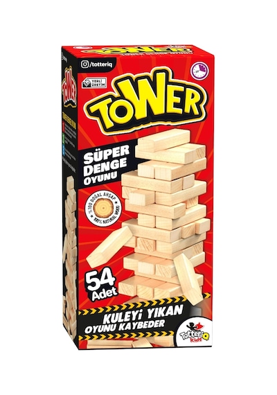 Vardem Oyuncak Süper Denge Oyunu 54 Pc - Standart