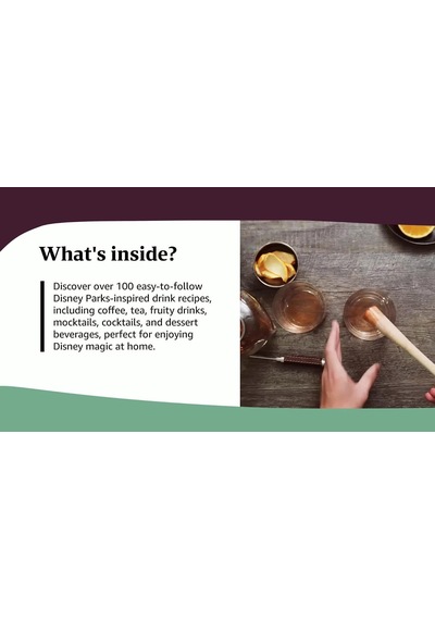 The Unofficial Disney Parks Drink Recipe Book: From Lefou's Brew To The Jedi Mind Trick, 100+ Magical Disney-ınspired Drinks