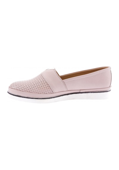 Dgn 535-23y Kadin Lazerli V Tokali Lastik Detayli Comfort Ayakkabi 535-2111-R0626 Gümüş