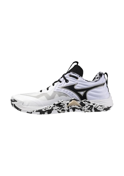 Mizuno Wave Momentum Elite Unisex Voleybol Ayakkabısı Beyaz / Desenli Çok Renkli