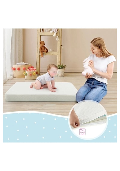 Ortopedik Cotton Bebek Yatağı Park Beşik Yatağı Çocuk Yatak 50x90