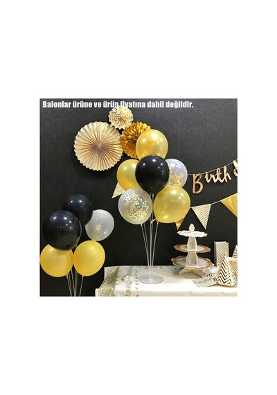 Balon Standı. 7 Çubuklu - 70 CM Balon Hariç