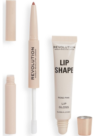 Revolution Lip Shape Dudak Kiti Rose Pink
