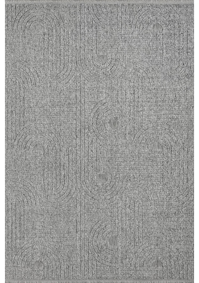 Seyran Halı Loopy 623 Antrasit %50 Polyester - Polipropilen Yolluk