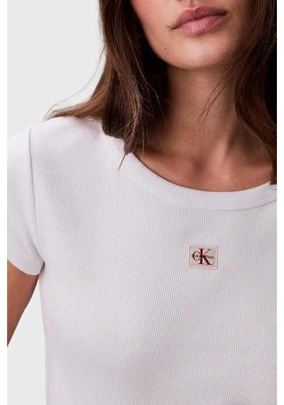 Calvin Klein Bayan T Shirt Lv047c200g Yaa Beyaz BEYAZ