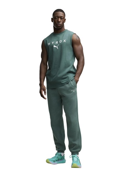 527159-69 Puma X Hyrox Fleece Sweatpant Erkek Eşofman Altı Yeşil 527159-69