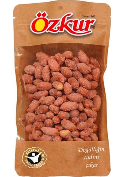 Özkur Tuzlu Kavrulmuş Yer Fıstığı İçi 500 G