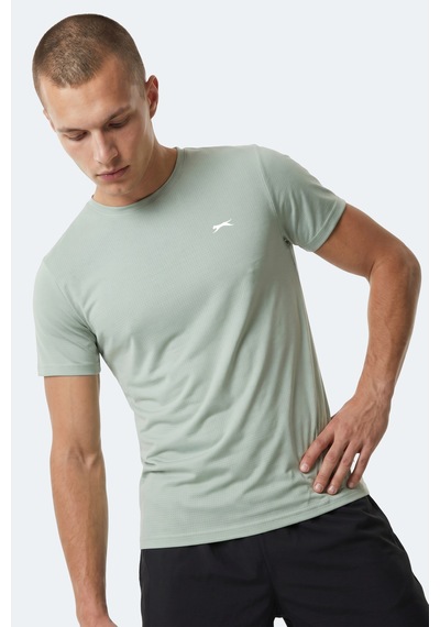 Slazenger Hardflex Erkek Su Yeşili Tişört