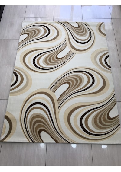 Flora Halı Lavin 0011 A 165X230 Kahve Krem 4 M2 Halı !