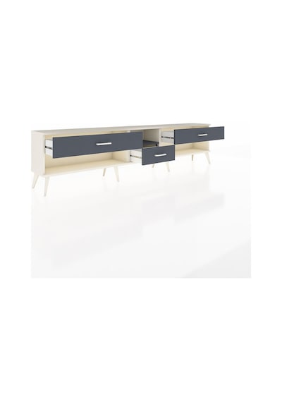 Arges Tv Ünitesi Tek Raflı 3 Çekmeceli 220x30x51 Aytaşı-antrasit Antrasıt/antrasıt - Aytası Arges Tv Ünitesi Tek Raflı 3 Çekmeceli 220x30x51 Aytaşı-antrasit Antrasıt/antrasıt - Aytası