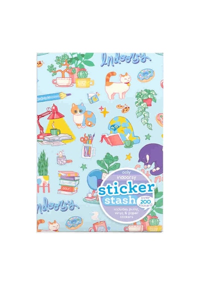 Ooly Sticker Stash Çıkartma Seti - Indoorsy 120-051