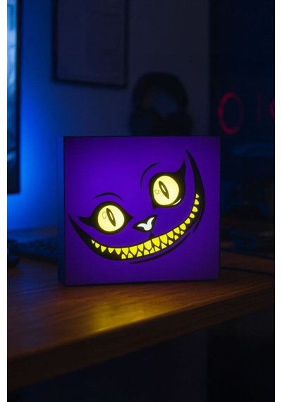 Cheshire Cat Tasarımlı Gece Lambası Dekoratif Aydınlatma Çok Renkli
