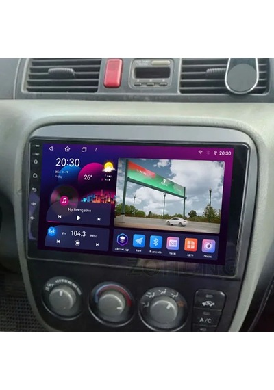 Snp Serisi Honda Crv 1997 İle 2001 Uyumlu 9 İnç Android Multimedya Sistemi 4-64 Gb Hafıza Carplay Android Auto Ve Geri Görüş Kamerası 9"