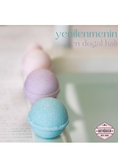 Epsom Salt Nem Bombası - 12 Adet 45gr - Manikür & Pedikür - Spa - Nemlendirici - Tazeleyici Epsom Salt