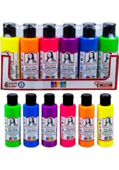 Südor Multi Fosforlu Akrilik Boya 6X70 Ml