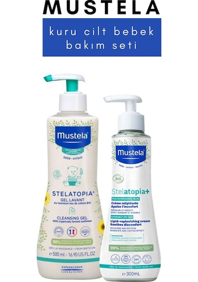 Kuru Ciltlere Özel Bebek Bakım Seti