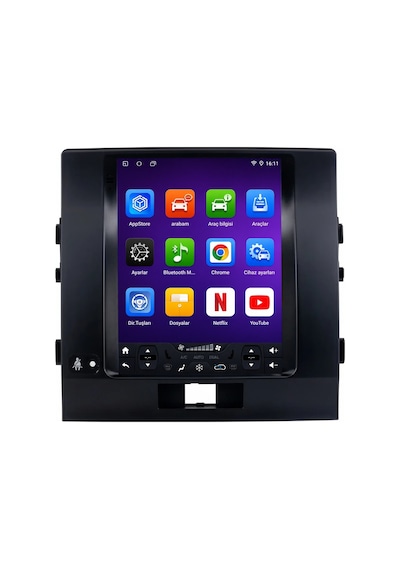 Toyota Land Cruiser 2008-2015 Tesla Android Multimedya Carplay Android Auto 8gb Ram 128gb 9.7''