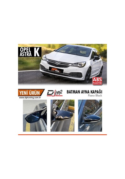 Otoçizgi Astra K Yarasa Ayna Kapağı Parlak Siyah N11.3122 Otoçizgi