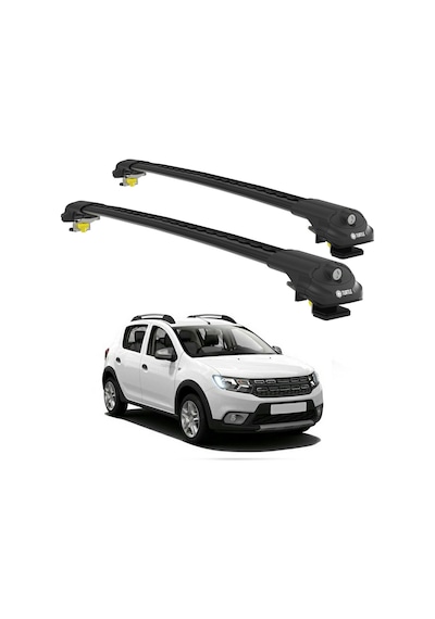 Dacıa Sandero Stepway B8 2013-2020 Turtle Air1 Ara Atkı Siyah