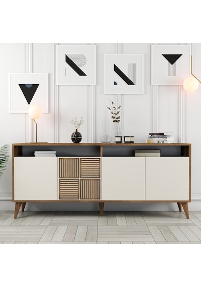 Variant Variant Milan Konsol - Ceviz / Krem