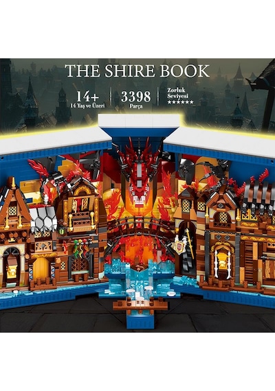 Reobrix The Hobbit Book 66035 Brick Yapım Seti