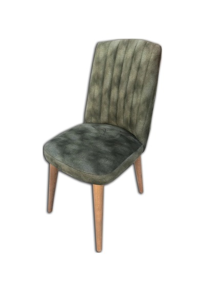 Bengimobilya Sandalye Papel Model Kayın Torna Retro Ayak Yeşil Soho Kumaş Çiz (382615262)