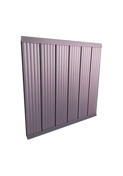 Alüminyum Panel Radyatör Ekol 600x1600 Ral 7016 Antrasit Gri