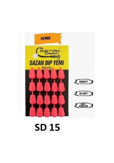Renat Carp Sazan Dip Yemi Kokulu 20 Adet 15