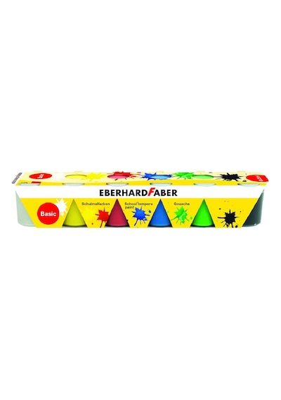 Eberhard Faber School Tempera Paint 24 Ml x 6 Renk Ef-575509