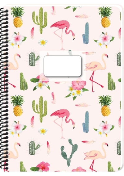 A4 Kareli Defter Pets Flamingo Varsayılan