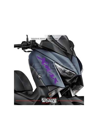 Yamaha Xmax Yazılı Sticker Yan Grenaj Yazı Çift Sticker Diğer