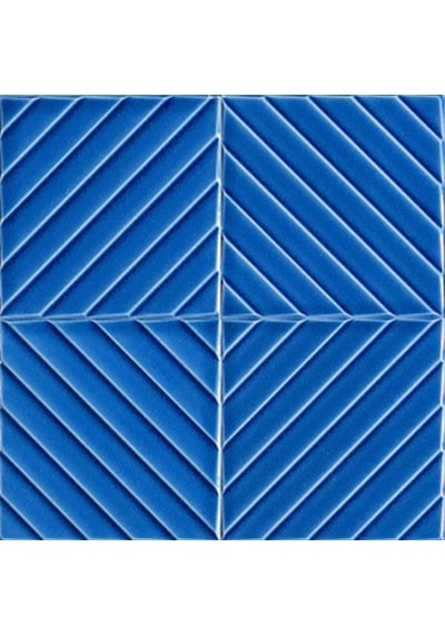 Armada Çini 20x20 Cm Linea Kobalt Modern Desenli Çini Seramik