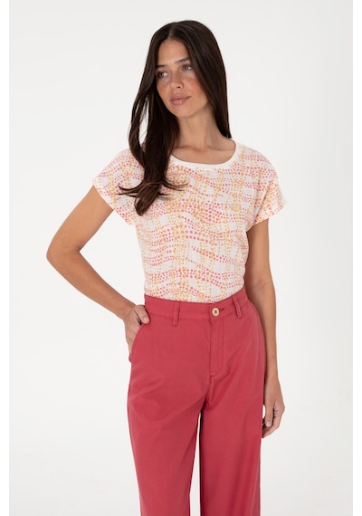 U.s. Polo Assn. Kadın T-shirt 2104336 Turuncu