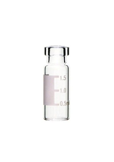 Borox Cam Vial 2 Ml - Şeffaf - Crimp Nd11 - Hacim Ölçekli